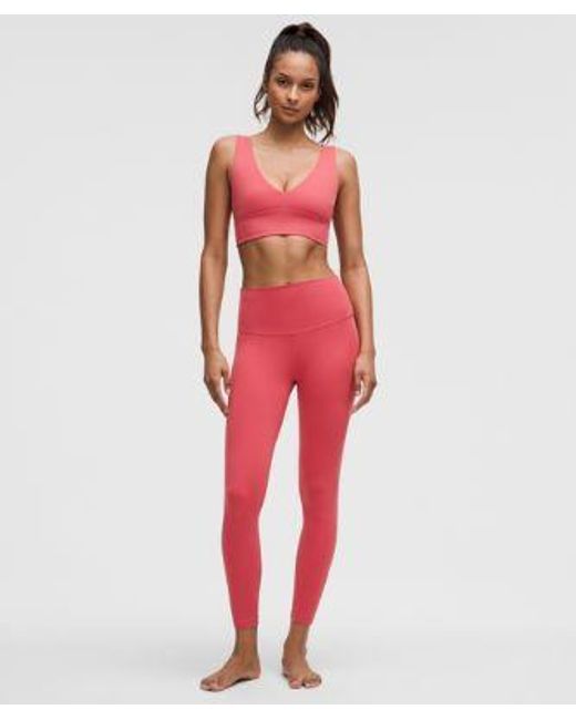 lululemon athletica Red Align High-Rise Pant 25"
