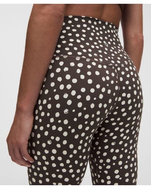 lululemon athletica White – Align High-Rise Crop Leggings – 23" – – Size 4