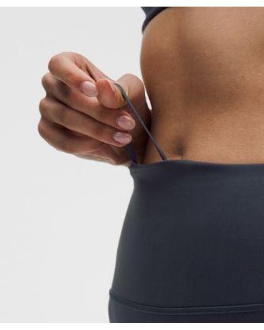 lululemon athletica Blue Wunder Train No Line High-Rise Tight 28"