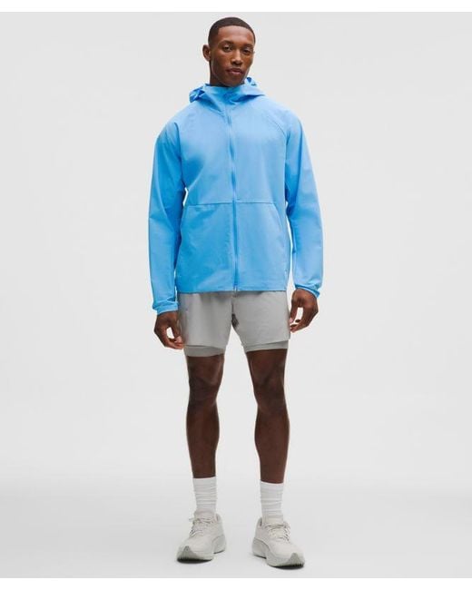 lululemon athletica Blue Pace Breaker Jacket for men