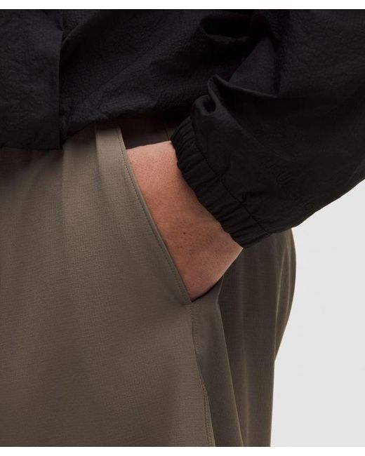 lululemon athletica Black Zero Tucks Relaxed-Fit Short 8" for men