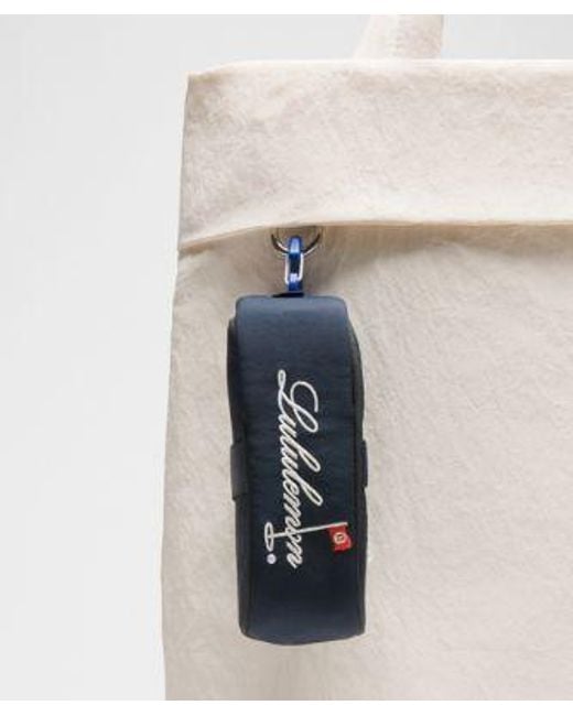 lululemon athletica Blue – Clippable Nano Golf Pouch Bag Golf Flag –