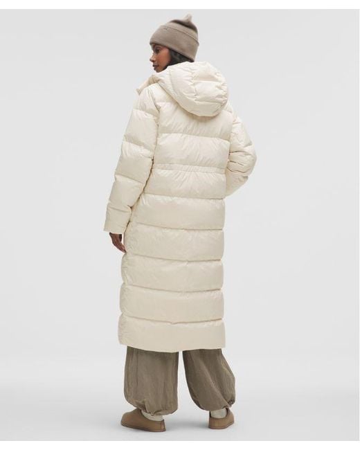 lululemon athletica Natural Wunder Puff 600-Down-Fill Long Jacket