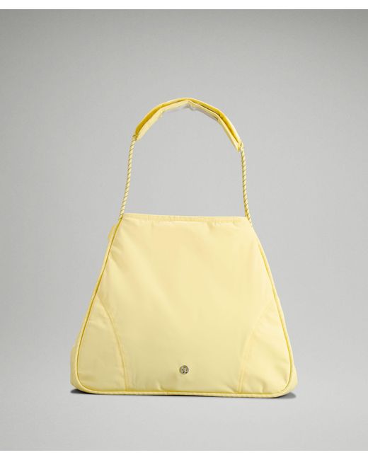 lululemon athletica Yellow Snap Large Tote Bag 28l