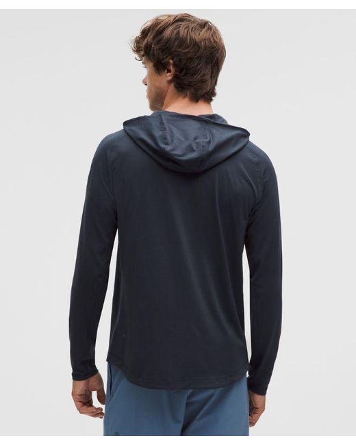lululemon athletica Blue License To Train Hoodie for men
