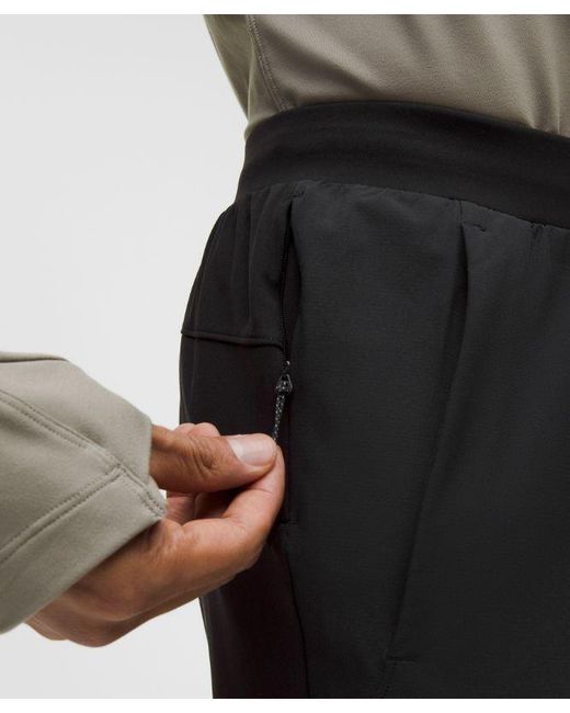 lululemon athletica Black Mile Maker Cold-Weather Pant for men