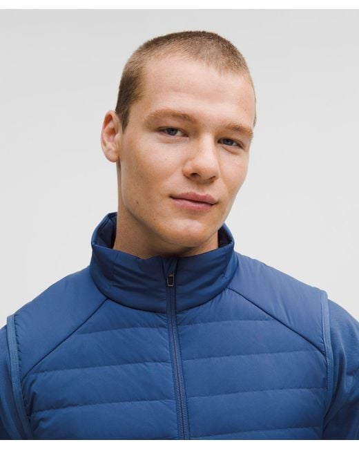 lululemon athletica Blue Down For It All Vest for men