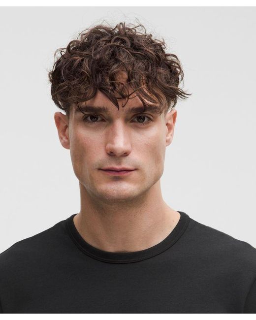 lululemon athletica Black Organic Cotton Classic-Fit Long-Sleeve Shirt for men