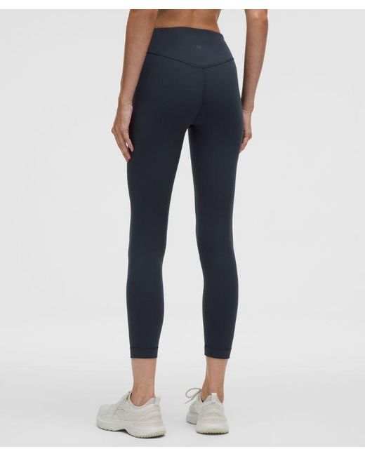 lululemon athletica Blue Wunder Under Smoothcover High-Rise Tight 25"