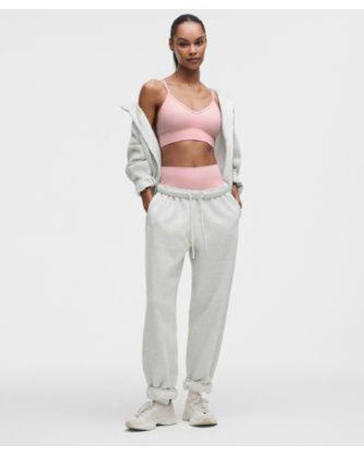 lululemon athletica Pink Ebb To Street Bra