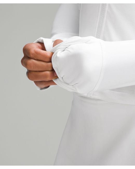lululemon athletica White Define Cropped Jacket Nulu