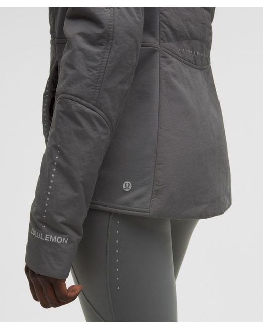 lululemon athletica Gray Another Mile Jacket