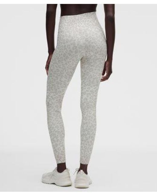 lululemon athletica White – Wunder Train No Line High-Rise Tight Leggings – 28" – – Size 4