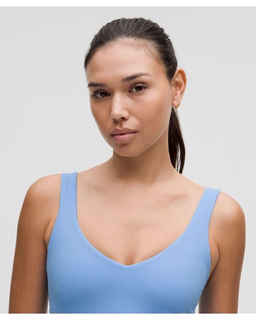 lululemon athletica Blue Align Tank Top