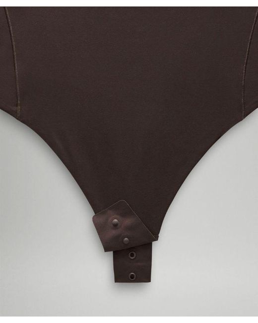 lululemon athletica Gray Wundermost Bodysuit