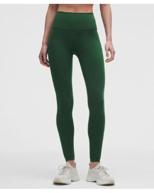 lululemon athletica Green – Wunder Train No Line High-Rise Tight Leggings – 28" – – Size 4
