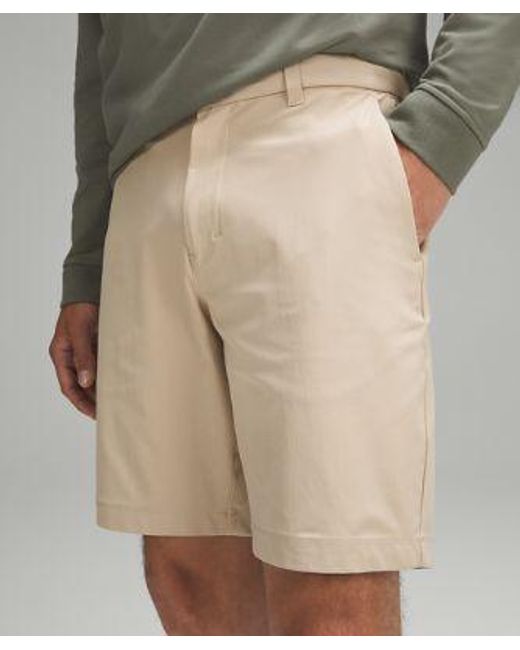 lululemon athletica Natural Commission Classic-fit Shorts Warpstreme - 9" - Color Khaki - Size 32 for men