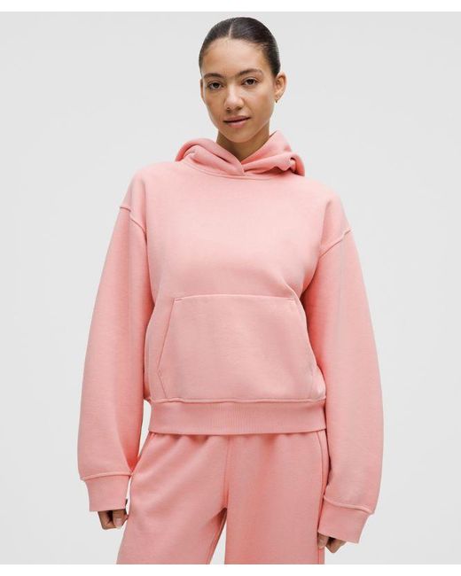 lululemon athletica Pink – Steady State Hoodie – – Size Large