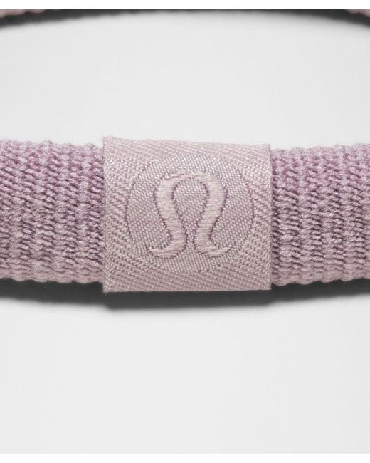lululemon athletica White – Knit Hair Ties 6 Pack –