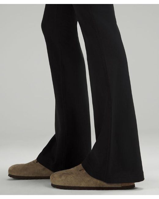 lululemon athletica Groove Super-high-rise Flared Pants Nulu Regular - Color Black - Size 18