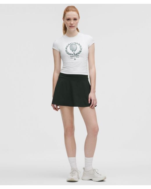 lululemon athletica Gray Organic Cotton Baby Tee