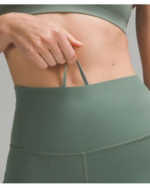 lululemon athletica Green – Wunder Train High-Rise Tight Leggings With Pockets – 25" – /Pastel – Size 4