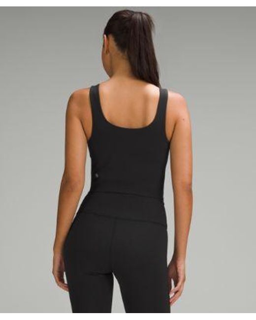 lululemon athletica Black – Wunder Train Sweetheart Tank Top Medium Support, B/C Cup – – Size 14