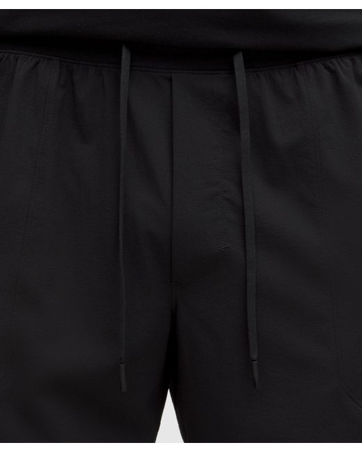 lululemon athletica Black License To Train Lined Short 7" for men