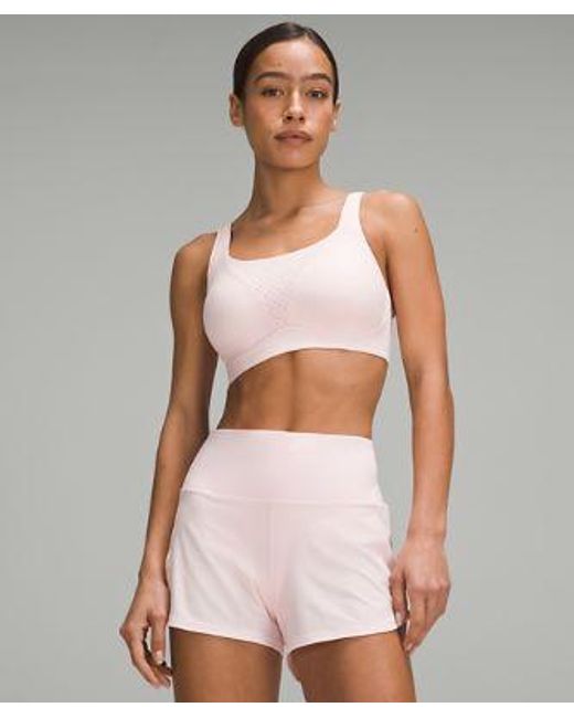 lululemon athletica Red Run Times Bra High Support, B-g Cups