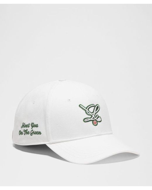 lululemon athletica White Structured Classic Ball Cap
