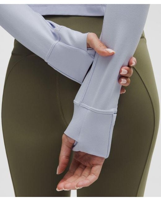 lululemon athletica Gray Define Cropped Jacket