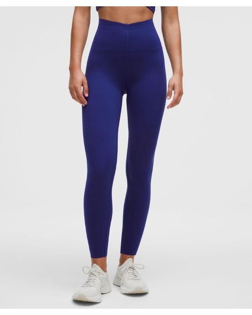 lululemon athletica Blue – Glow Up Super-High-Rise Tight Leggings – 28" – – Size 4
