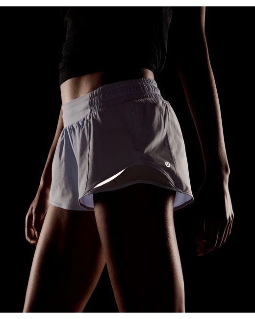 lululemon athletica White Hotty Hot Low-Rise Lined Short 2.5"
