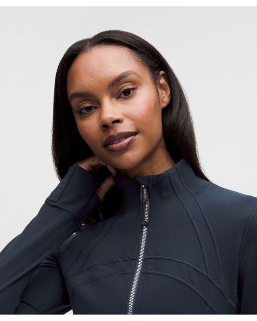 lululemon athletica Blue Define Cropped Jacket
