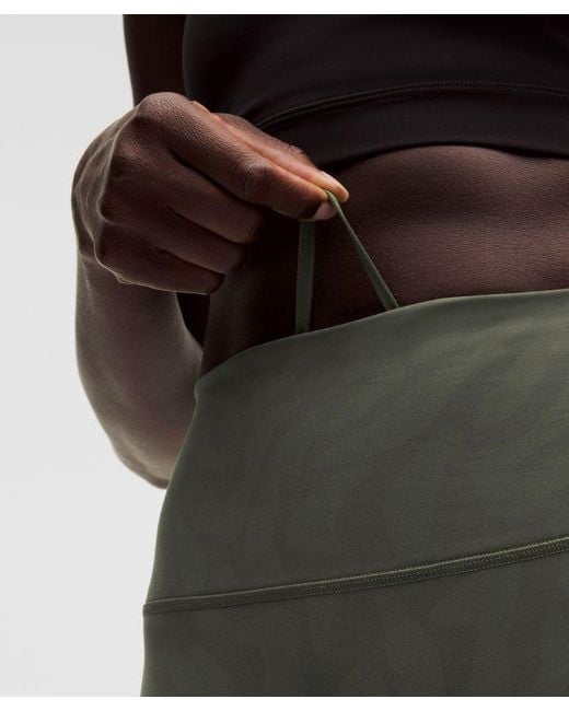 lululemon athletica Multicolor – Wunder Train No Line High-Rise Tight Leggings – 28" – Color Camo – Size 4