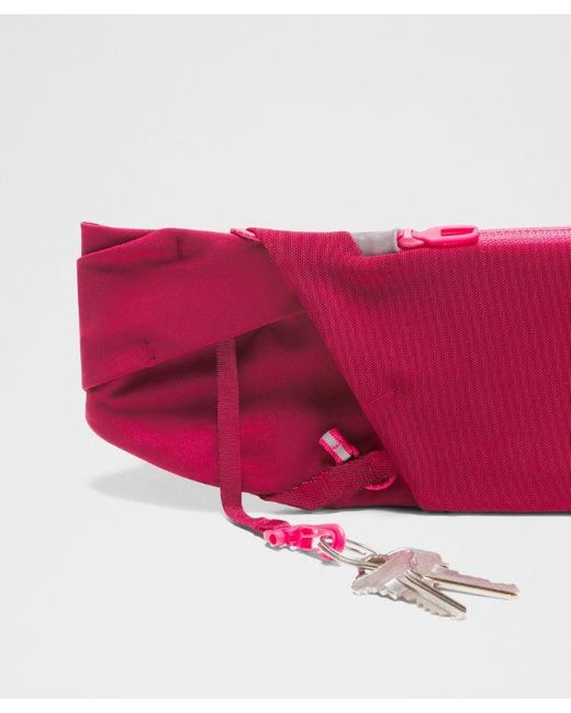 lululemon athletica Pink – Fast And Free Distance Running Belt – Size Large/Xl
