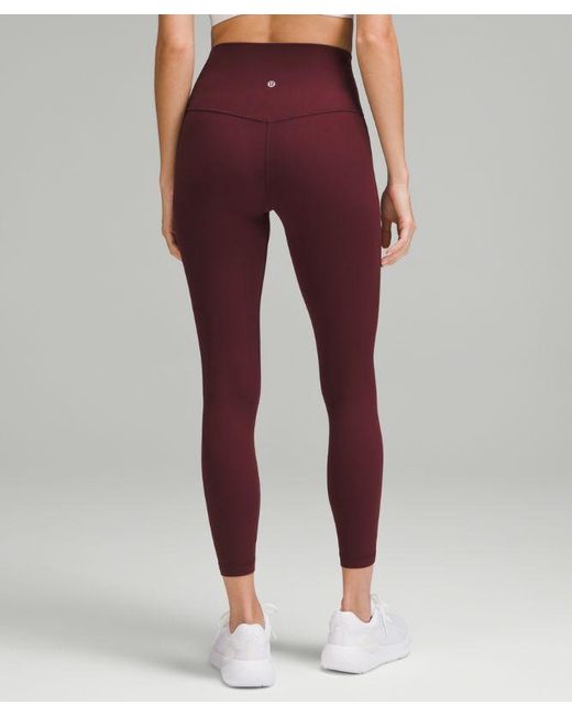 lululemon athletica Red Align High-Rise Leggings 25"