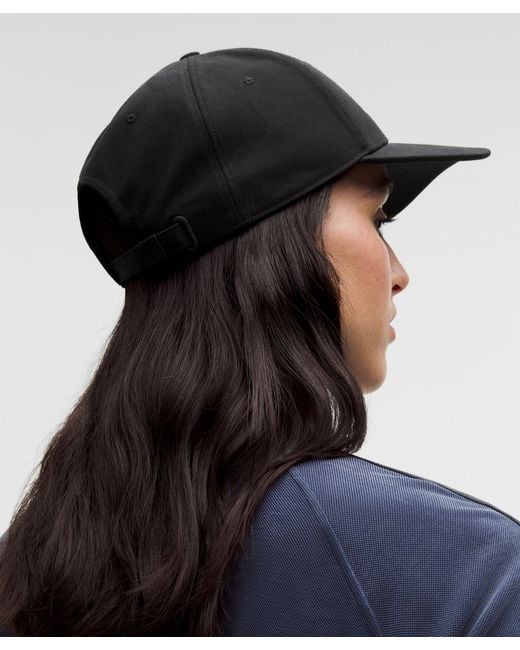 lululemon athletica Black Structured Classic Ball Cap