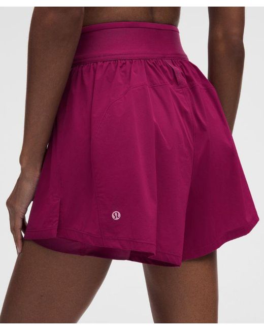 lululemon athletica Red License To Train Super-High-Rise 2-In-1 Short