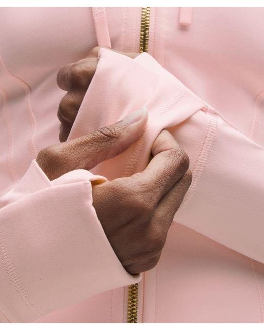 lululemon athletica Pink – Define Hooded Jacket Nulu – – Size 4