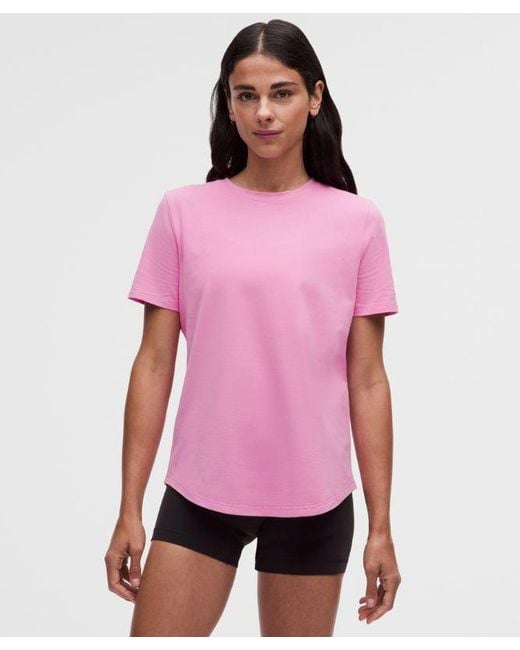 lululemon athletica Pink – Love Crewneck T-Shirt – – Size 4