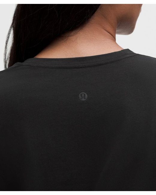 lululemon athletica Black Love Modal Fleece Long Sleeve Shirt