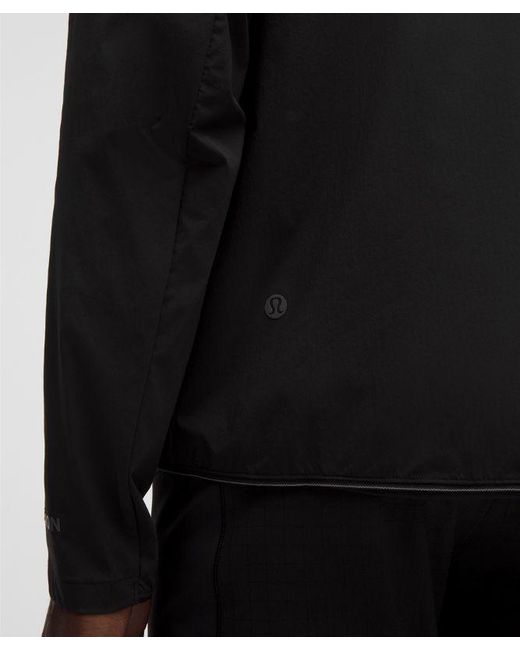 lululemon athletica Black – Fast And Free Hooded Jacket – – for men