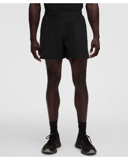 lululemon athletica Black – Weightlifting Linerless Shorts – 5" – – Size Large for men