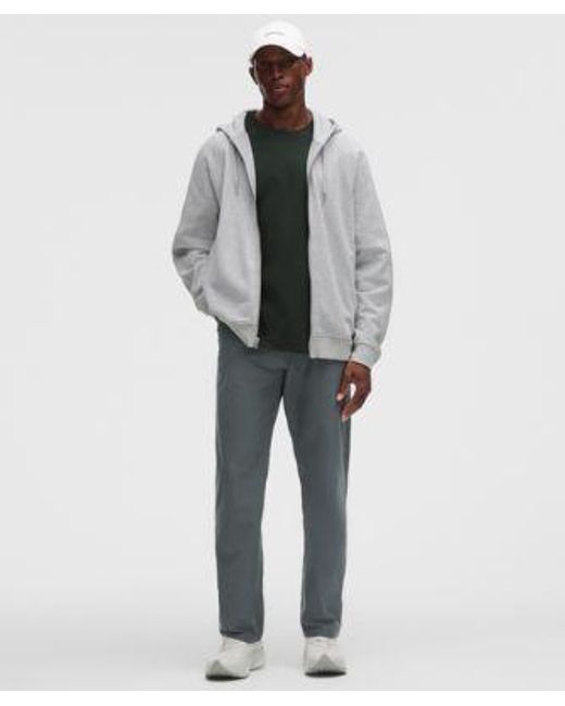 lululemon athletica Gray Easyfive Classic-Straight Pant 32L for men