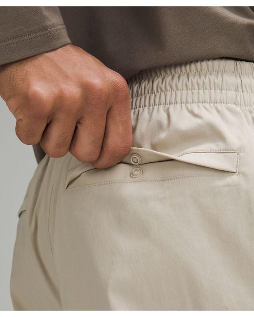 lululemon athletica Natural Poplin Relaxed-fit Pants for men