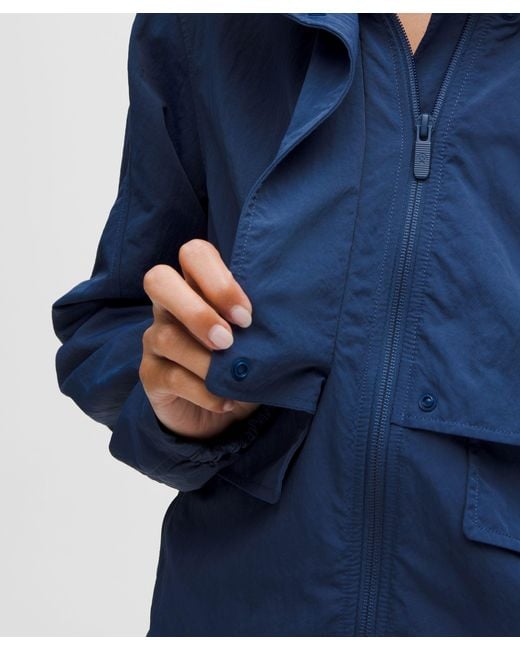lululemon athletica Blue – Always Effortless Classic-Fit Jacket – – Size 4