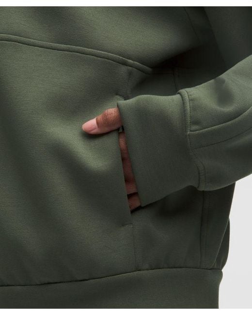 lululemon athletica Green – Smooth Spacer Oversized Full Zip Hoodie – – Size Large