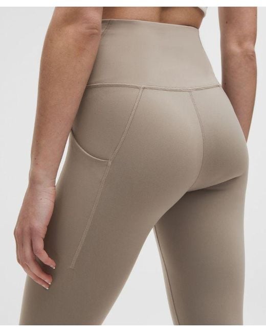 lululemon athletica Natural Wunder Train High-Rise Crop With Pockets 23"
