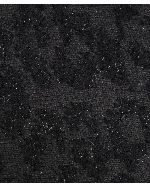 lululemon athletica Black Wool-blend Jacquard Cardigan for men